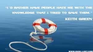 Keith Green tried to save them